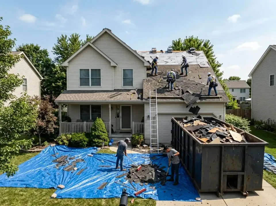 roof-replacement-debris-remova-004 — frequently asked questions, Cheapest Dumpster Rentals in Hawthorn Woods, IL